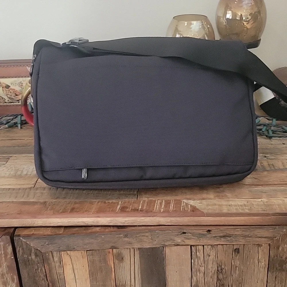 Knomo London Brampton Fabric Laptop Messenger Bag
